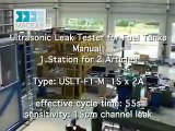 Ultrasonic Leak Tester (USLT) for fuel tanks - 1 station, two tank types (USLT-FT-M 1S x 2A)