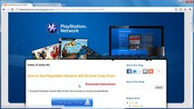 How to download Playstation Network PS3 PSN Card Generator 50$ Legit Updated 2015