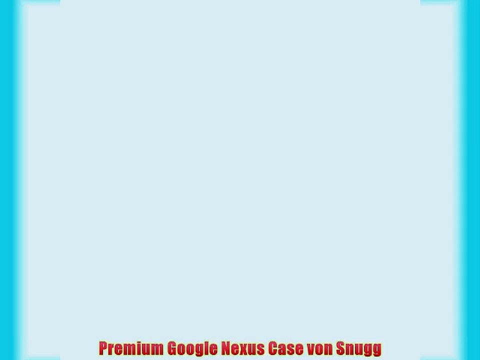 Snugg Nexus 7 (2013) H?lle (Wei?) - Smart Case mit lebenslanger Garantie   Standfunktion f?r