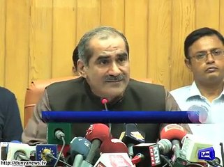 Arif Alvi And Saad Rafique Stands Together