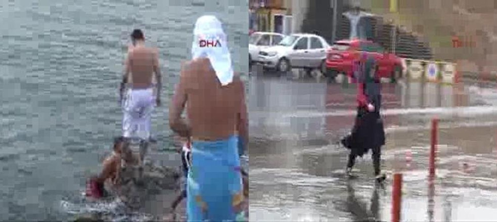 İstanbul'da yağmur sürprizi