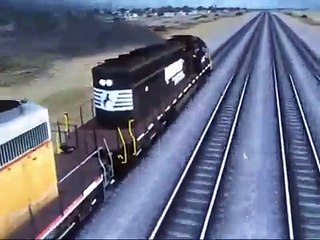 Rail Simulator Cajon pass