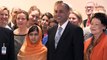 Sajjad Karim MEP hosts Malala Yousafzai in the European Parliament