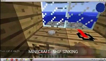 Minecraft - Ship Sinking