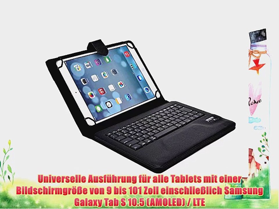 Cooper Cases(TM) Infinite Executive Samsung Galaxy Tab S 10.5 (AMOLED) / LTE Universal Folio-Tastatur