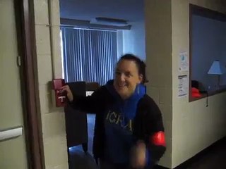 I got to pull the fire alarm!!!