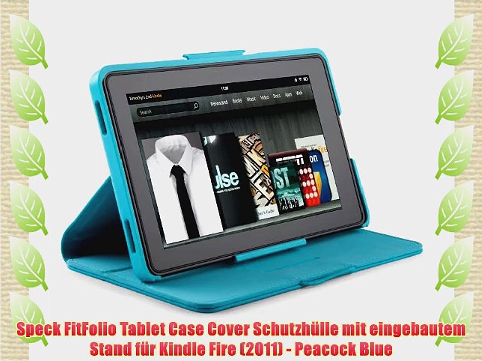 Speck FitFolio Tablet Case Cover Schutzh?lle mit eingebautem Stand f?r Kindle Fire (2011) -
