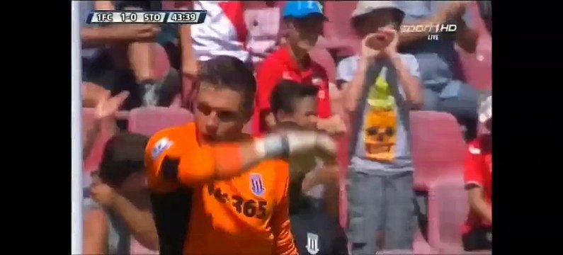 1-0 Anthony Modeste Goal International Club Friendly - 01.08.2015, FC Köln 1-0 Stoke City