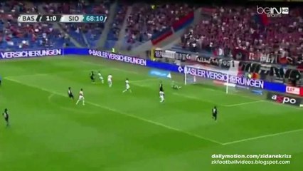 2-0 Adama Traoré Goal | Basel v. Sion - Swiss Super League 01.08.2015