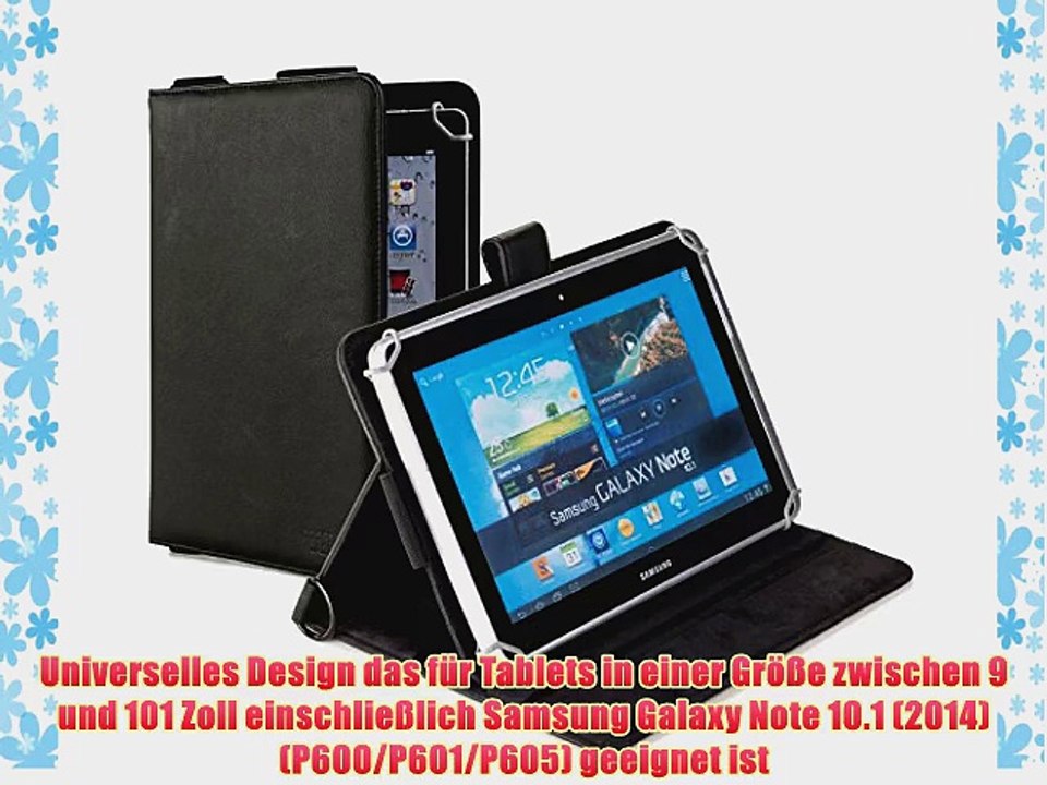 Cooper Cases(TM) Magic Carry Samsung Galaxy Note 10.1 (2014) (P600/P601/P605) Tablet Folioh?lle