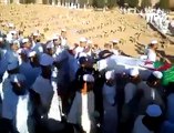 la janaza (enterrement ) du martyre Mozabite Kaci Oussalah Rostom, 34 ans , père de famille