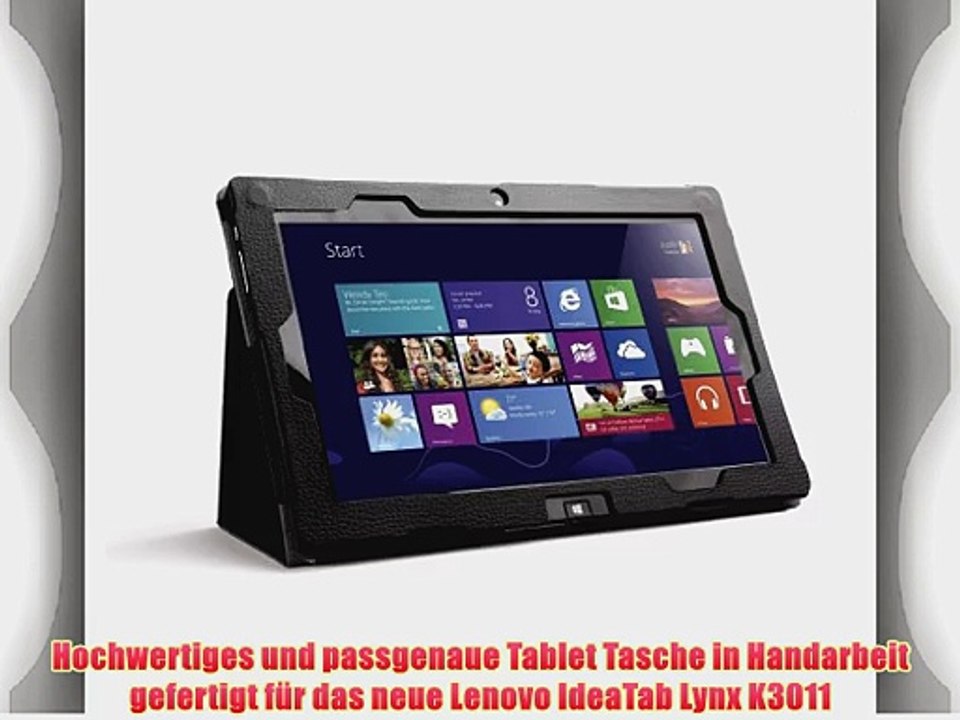 Supremery Schutzh?lle Kunstledertasche f?r Lenovo IdeaTab Lynx K3011 (116 Zoll) Tablet-PC Case