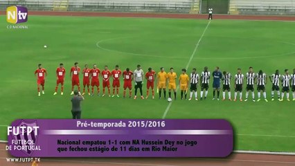 Lances: Nacional 1 - 1 Hussein-Dey [HD]