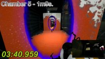 Portal 2 Co-op Course 5 Speed Run 7:38 (Old)