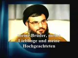 Sayyed Hassan Nasrallah- erste Botschaft im Krieg 2006 (deutsche Untertitel)
