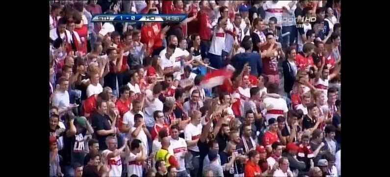 1-0 Filip Kostić Goal International Club Friendly - 01.08.2015, VfB Stuttgart 1-0 Manchester City