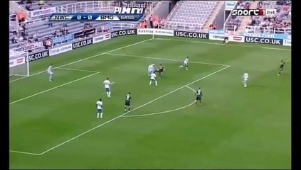 0-1 Thorgan Hazard Goal International Club Friendly - 01.08.2015, Newcastle Utd 0-1 B. Monchengladbach