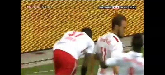 1-2 Dimitri Oberlin Goal Austria Bundesliga - 01.08.2015, Salzburg 1-2 Rapid Vienna