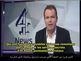 Jonathan Miller, journaliste anglais, parle de la torture en Syrie - sous-titres français