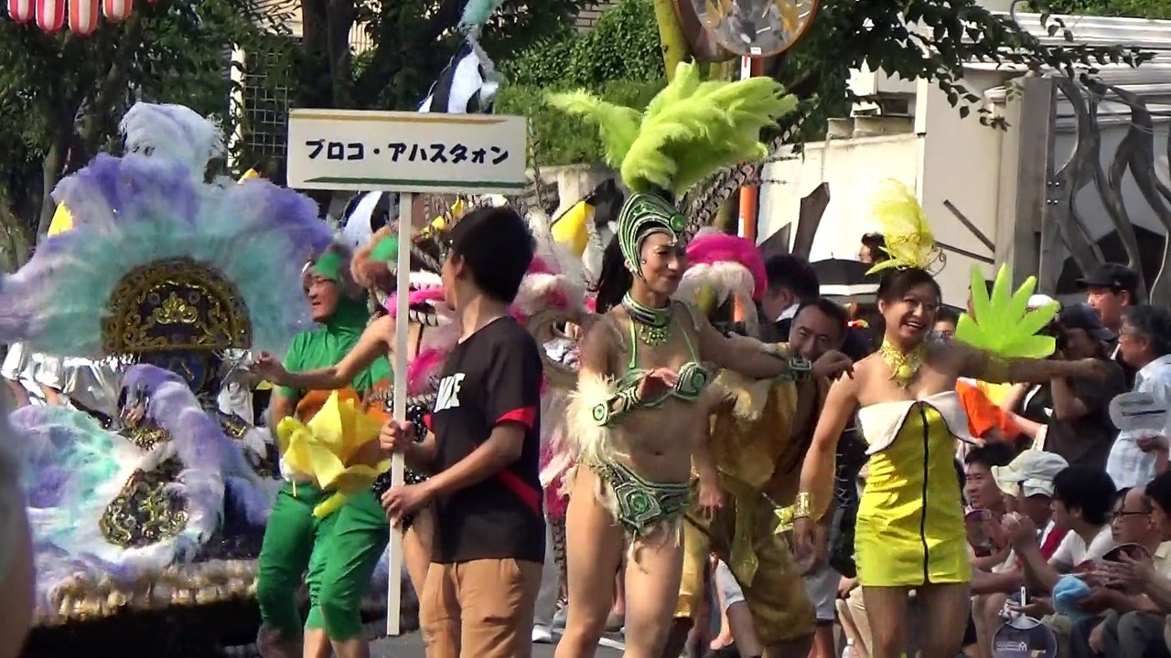 【2015/8/1】第37回たたら祭りサンバパレード　３　Bloco Arrastão