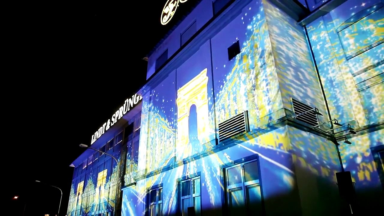 Roger Federer and the Chocolate Factory - Lindt und Sprüngli Switzerland