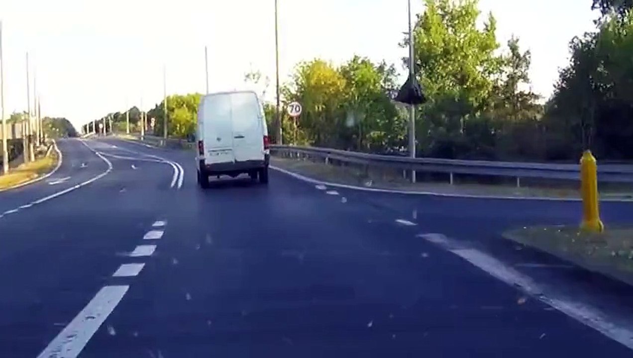 Bouncing vehicle definitely needs a new suspension!