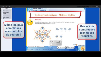 Tests psychotechniques - Genie learning