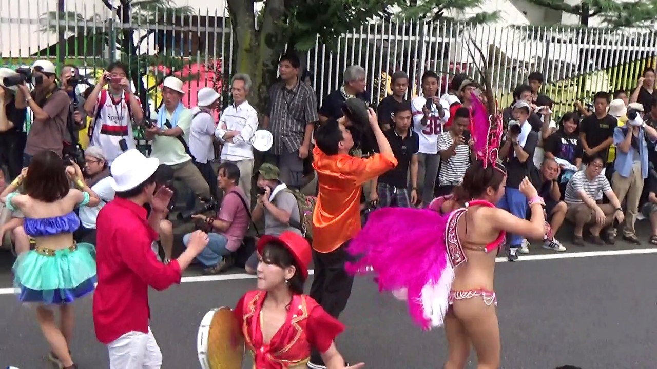 【2015/8/1】第37回たたら祭りサンバパレード　６　G.R.E.S. UNIÃO DOS AMADORES②