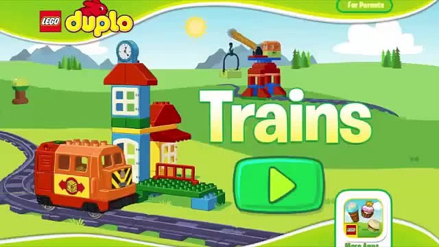 Машинист поезда - игра для самых маленьких