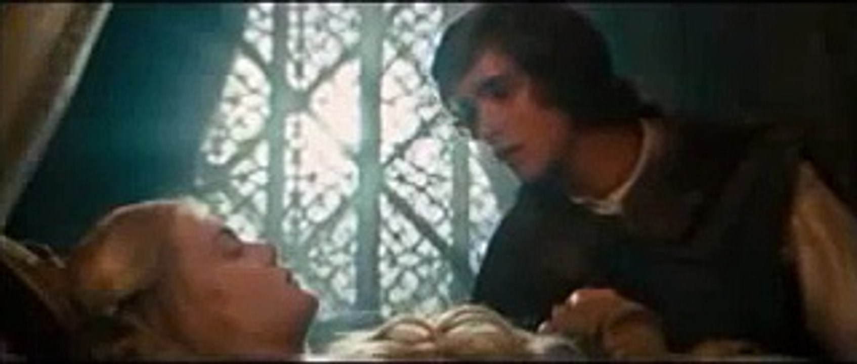 Maleficent true love kiss scene with subtitle (English)