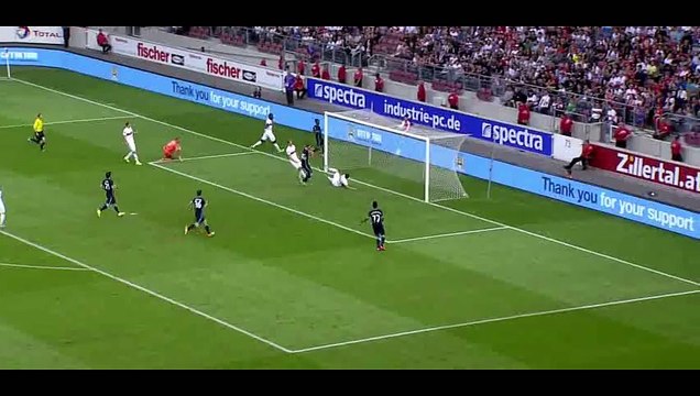 Goal Goal Edin Dzeko - VfB Stuttgart 4-2 Manchester City - 01-08-2015
