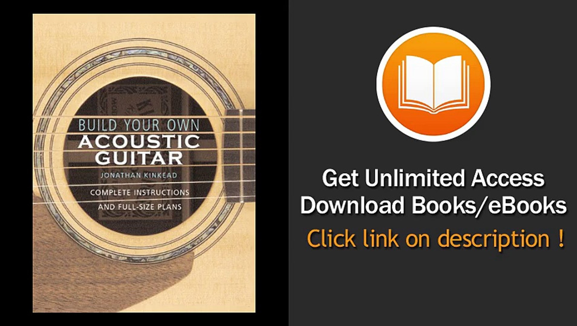 Download Pdf Build Your Own Acoustic Guitar Complete Instructions And Full Size Plans Video Dailymotion