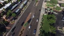 P3 Adv low speed chase (drone chases car w/ Follow-Me feature)