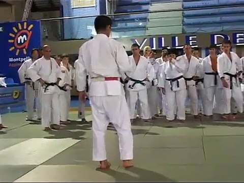 JUDO Seoi Nage deplacement lateral par H. Katanishi