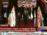El pueblo aplaudió con frenesí a la Madre del presidente Hugo Chávez