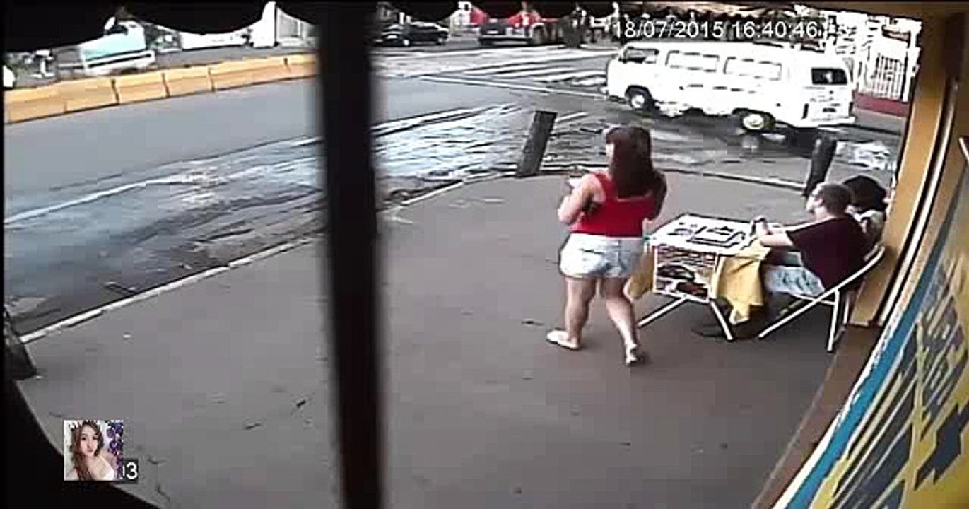 Lady, You Cannot Outrun That Bus
