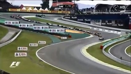 Fernando Alonso Adelantamiento Gp Brasil 2012