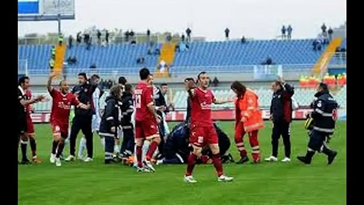 DEATH OF Italian Football Player Piermario Morosini dies after collapsing during.FLV