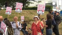 Folkestone: Demonstrationen am englischen Ende des Eurotunnels