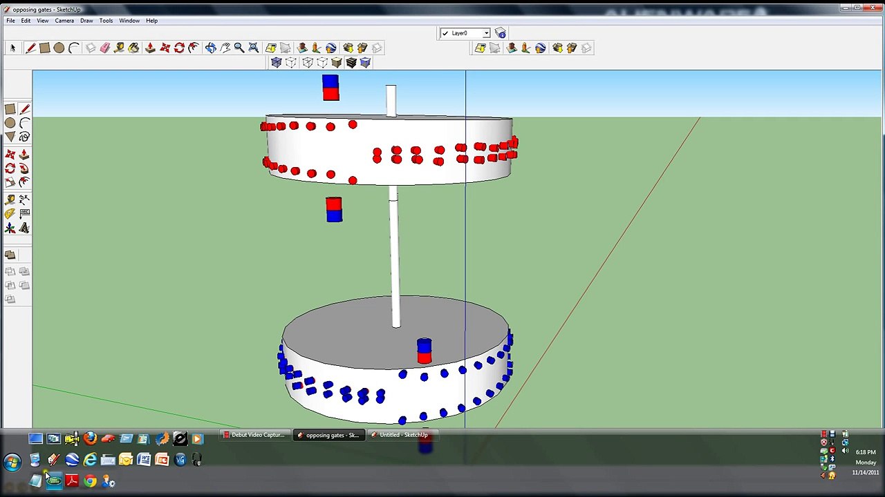 magnet motor v-gate solution