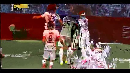 Goal David Luiz - PSG 1-0 Lyon - 01-08-2015 Super Cup