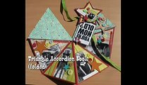 Folded Triangle Accordion Book