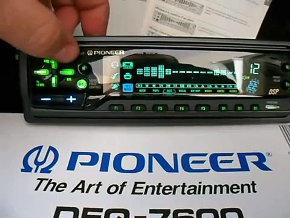 Equalizador Pioneer DEQ-7600 DSP - video Dailymotion