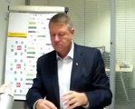 Klaus Iohannis la RV 1