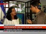 Patricia Rodas: La canciller de Honduras, instó a EE UU a sancionar al régimen golpista