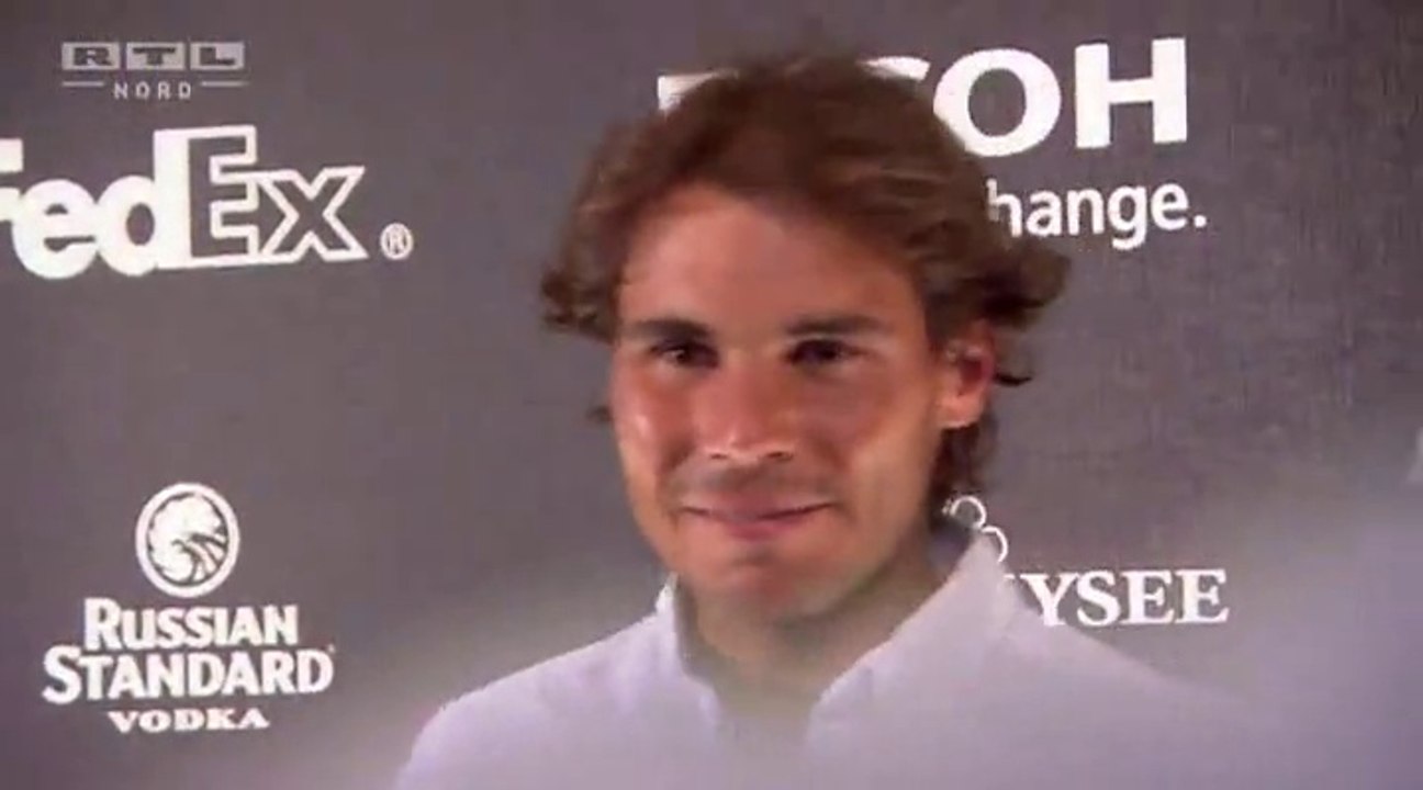 Rafael Nadal at the Players Night in Hamburg 2015