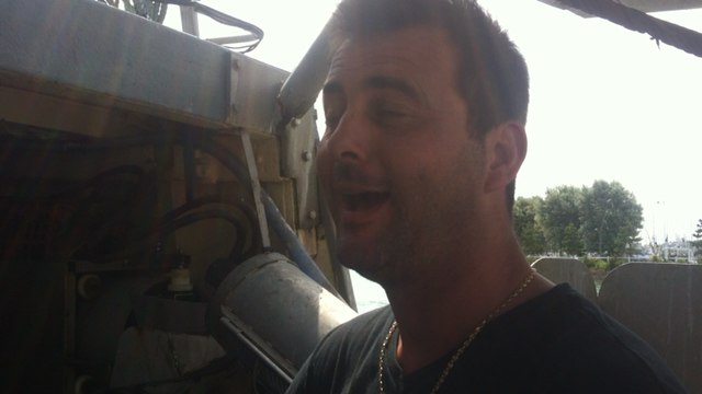 À bord du chalutier de pêche Le Gros Loulou