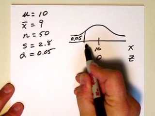 Hypothesis Testing A Basic Example.wmv