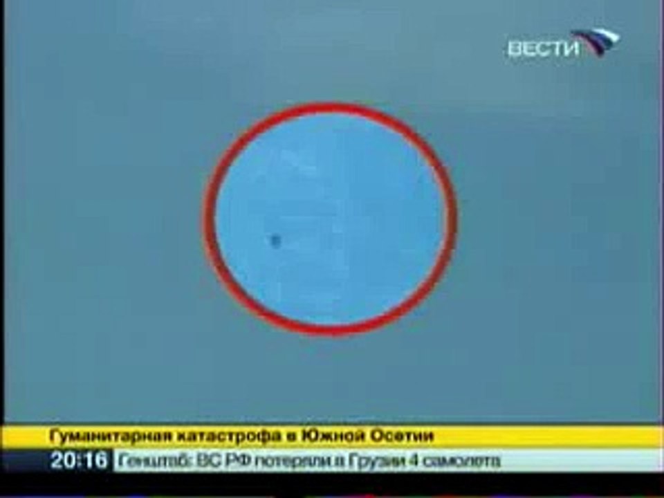 Annex 97_Russian SU-25 plane shot down over Tskinvali by South Ossetians 1