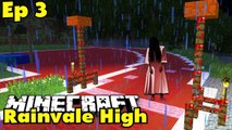 Minecraft RAINVALE HIGH SCHOOL Jump Scare Horror Map EP 3 by NikNikamTV